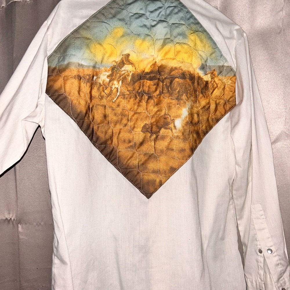 VINTAGE WESTERN BUTTON UP
